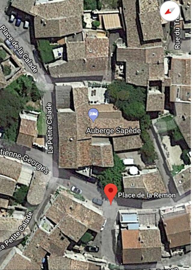Auberge Sapede Chauzon Екстер'єр фото